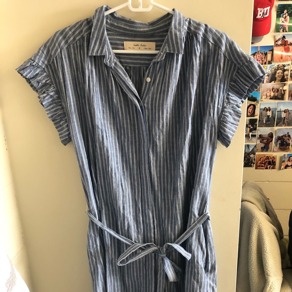 Anthropology Striped Dress